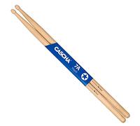 CASCHA Maple 7A - Bacchette per batteria in legno d'acero, ideali per gonne delicate, per avanzati, 1 paio di bastoncini per legno d'acero, HH 2362, colore naturale