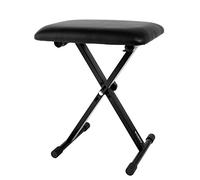 CASCHA Panca per tastiera, regolabile in altezza, ripiegabile, rivestimento in similpelle nobile