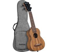 Cascha Soprano Ukulele Zebra Wood