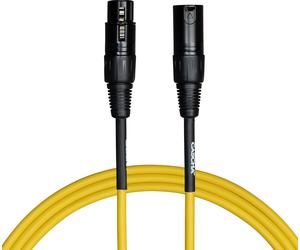 Cascha Standard Line Microphone Cable Yellow 2 m Cavo per microfono