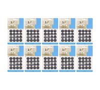 Caschette per Gambe Non Slip, Cuscinetti Mobili Rotondi 160 Pezzi per Tappetino per Sedia Tavolo, Protezione per Assorbimento degli Urti, Buona Adesione e Fai -te,