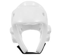 Caschetto Boxe in Pu Bianco, Regolabile, Leggero, Ergonomico | Sport ed Esercizio, Portatile, Adatto alla Maggior Parte delle Persone, Uso Multifunzionale