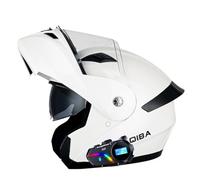 Caschi Apribili e Modulari per Moto Bluetooth Intercom Casco Integrali Moto Apribili Omologato ECEDOT Casco Moto Flip Up Donna Casco Moto Modulare Uomo W,L=59~60cm