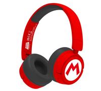 Cuffie per bambini wireless pieghevoli con logo Super Mario