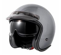 Caschi Cromwell Retrò Moto Con Visiera Caschi Jet E Demi-Jet Approvato DOTECE Casco Mezzo De Motocicleta Aperto Casco Portatile Per Adulti Uomini Donne Elmetto Scodella G,L:59-60CM