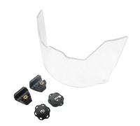 Caschi da calcio trasparenti Visors Protezione degli occhi Caschi Scudo per bambini e adulti Antigraffio Chiaro Caschi Protezione Occhi Visiera