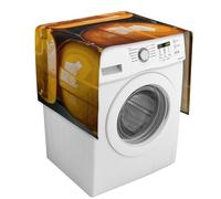 Caschi da costruzione Copertura per lavatrice con tasche portaoggetti Rondella Asciugatrice Copertura antipolvere 54 "X 20" Frigorifero Cucina Cuscinetti protettivi per la casa