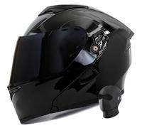 Caschi da Moto Modulari, Casco da Moto a Doppia Visiera Integrale per Uomini e Donne Quattro Stagioni, Omologato ECE Casco Moto Fuoristrada pour Quattro Stagioni Motocross