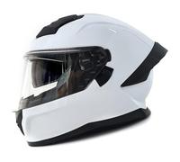 Caschi Integrale Retrò Approvato DOTECE Casco Moto Integrali Con Doppia Visiera Resistente Ai Graffi Elmetto Integrato Fibbia A Sgancio Rapido Caschi Cross E Off-Road Adulti K,L:59-60CM