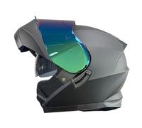 Caschi Integrali Apribili E Modulari Approvato DOTECE Casco Moto Integrato Modulare Con Doppia Visiera Elmetto Integrale Apribile Fodera Confortevole Per Adulti Uomini Donne W,L:59-60CM