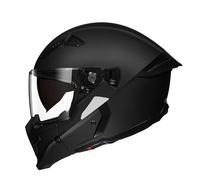 Caschi Integrali Da Moto, Casco Apribile Con Mentoniera Rimovibile, 3/4 Con Doppia Visiera, For Scooter, Moto, Chopper, Cruiser(A,L(61~62CM))
