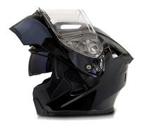 Caschi Integrato Modulare Moto Con Doppia Visiera Caschi Apribili E Modulari Omologato DOTECE Casco Moto Integrali Apribile Elmetto Cross E Off-Road Per Adulti Uomini Donne W,L:59-60CM