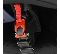 Caschi Kit fibbia a rilascio rapido - cinghie con fibbia per caschi motociclistici | Fibbie a traino del casco | Clip Clip Celmetto per moto | Fibbia di tiro robusto per cinturino al mento con elmo un