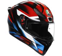 AGV K1 S Fastlap Casco, nero-rosso-blu, taglia L per maschi