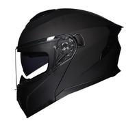 Caschi Moto Apribili e Modulari Casco Moto Integrali Modulare Omologato DOTECE per Uomo Donna con Doppia Visiera Casco Integrale Crash W,L-59~60cm