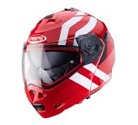 Casco moto Caberg Duke 2 Super Legend rosso bianco