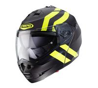 Caberg Duke II Superlegend Casco, nero-giallo, taglia S per maschi