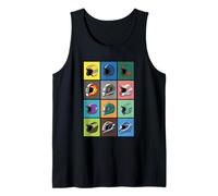 Caschi Moto Grid Art Cool Bike Racing Moto Rider Gear Canotta