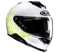Casco moto HJC I71 - Celos MC3H giallo