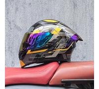 Caschi Moto Modulari, Casco Moto Visiera Integrale Apribile, Omologato DOT, Adulti Uomini E Donne Per Gite In Città, Quattro Stagioni, Nuovo Casco Da Moto Da Turismo Su Strada,Yellow3-xx_l (61_62)