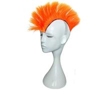 Caschi Moto Punk con Accessori a Pettine di Gallo per un'esperienza (arancione)