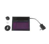 Caschi per saldatura dotati di lenti a regolazione automatica alimentati da tecnologia solare sostenibile (regolabile 110 x 90 mm)