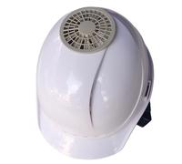 Caschi ventilati con ingegneri del ventilatore solare lavorano il supervisore del cappello per i lavoratori edili Fodera regolabile