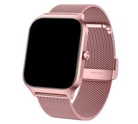 CASCHO Smartwatch Donna, 1.85'' Orologio Smartwatch con Effettua/Risposta Chiamate, 120+ Sportive Smart Watch con Contapassi/Sonno, IP68 Fitness Tracker per iOS Android - Oro rosa