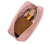 Cascia a - Custodia a | Borsa di cancelleria | Case di matitaa di velluto a coste estetica | Grande borsa per l'organizzatore di articoli di cartoleria per materiale scolastico, ufficio,