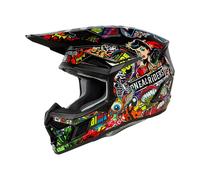 ONeal 3SRS Crank, casco da motocross S male Opaco Nero/Rosso/Verde/Giallo