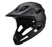 Casco a Faccia Piena, Casco per Mountain Bike per pc per PC a Prova di Shock Traspirante per Adulti con Supporto Mento Staccabile e Visiera Unisex Regolabile Unisex per Andare in Bicicletta per andar