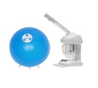 Casco a vapore per capelli, 220 V, salone professionale, ozono per capelli, asciugacapelli, macchina per la cura dei capelli a vapore, con ugello rotante a 360 gradi, per capelli Dye Home Care Heating
