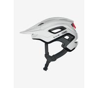 ABUS MTB casco Cliffhanger QUIN - casco da bici intelligente per percorsi ripidi - con rilevamento cadute e sistema di allarme SOS - per uomo e donna - bianco/rosso lucido, taglia S