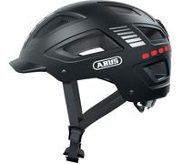 Casco Ciclismo Urban Abus Hyban 2.0 LED Signal Black Taglia:M