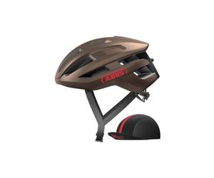 Casco abus powerdome ace metallic copper bronze