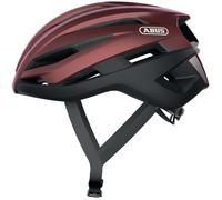Casco da luna di sangue di abus stormchaser rosso