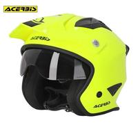 CASCO ACERBIS JET ARIA ECE2206 URBAN GIALLO FLUO LUCIDO MOTO TRIAL SCOOTER