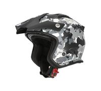 Acerbis Aria Sport Camo Casco a reazione, taglia XS per maschi