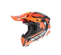 CASCO ACERBIS OFFROAD CROSS ENDURO X-TRACK 22-06 0025032.209 ARANCIO E NERO LUC.