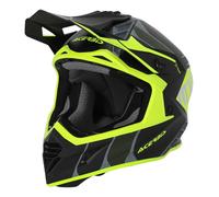 CASCO ACERBIS OFFROAD MOTO CROSS ENDURO X-TRACK 0025032.457 NERO E GIALLO FLUO