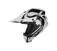 CASCO ACERBIS OFFROAD MOTO CROSS ENDURO X-TRACK 22-06 0025032.726 NERO E BIANCO