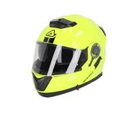 CASCO ACERBIS SEREL INTEGRALE MODULARE TOURING STRADA GIALLO FLUO CON VISIERINO