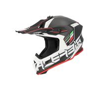 CASCO ACERBIS STEEL CARBON 2206 NERO ROSSO | ACERBIS