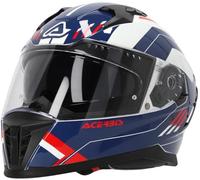 §Casco Integrale Acerbis X-Way Graphic Street Bianco-Blu-Rosso§