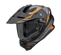 Casco ADF-9000 AIR FEAT Argento Arancione SCORPION - UE: XS