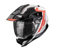Casco ADF-9000 AIR PATROL Bianco Rosso SCORPION - UE: 2XL