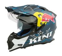 O'NEAL ADV Casco da moto Kini Red Bull 1.0, colore blu/bianco, taglia S