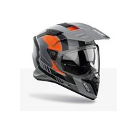 Casco adventure Airoh Bandit Horn orange matt taglia M