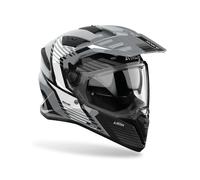 Casco adventure Airoh Bandit Spicy grey gloss taglia XXL