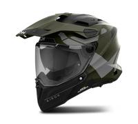 Airoh Commander 2 Reveal, casco enduro L male Opaco Oliva/Grigio/Nero